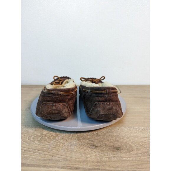 UGG Australia Chestnut Beige Moccasins Slippers Shoes Dakota 3050 Women’s Size 8 - Picture 5 of 11